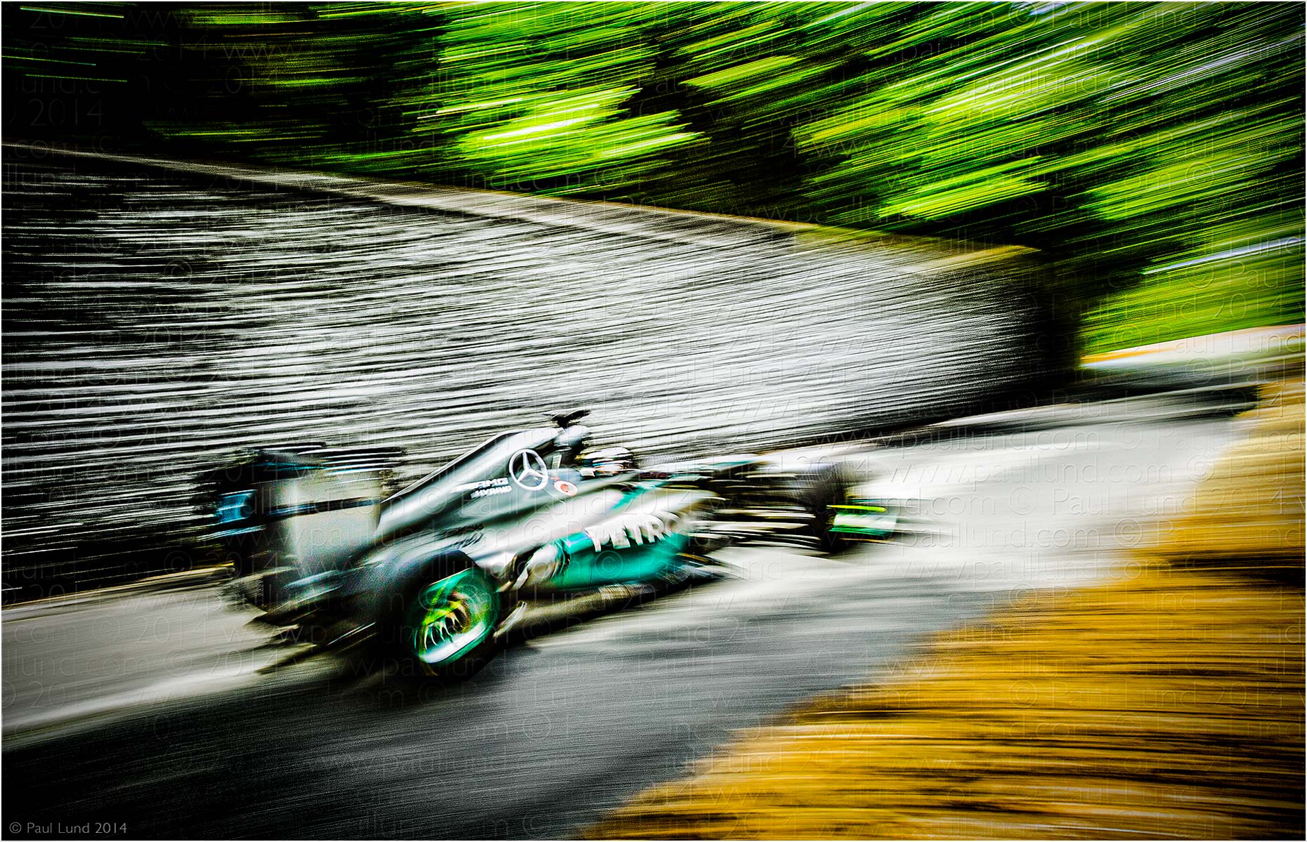 Mercedes MGP W04 at Goodwood Festival of Speed 2014. Photographer: Paul Lund