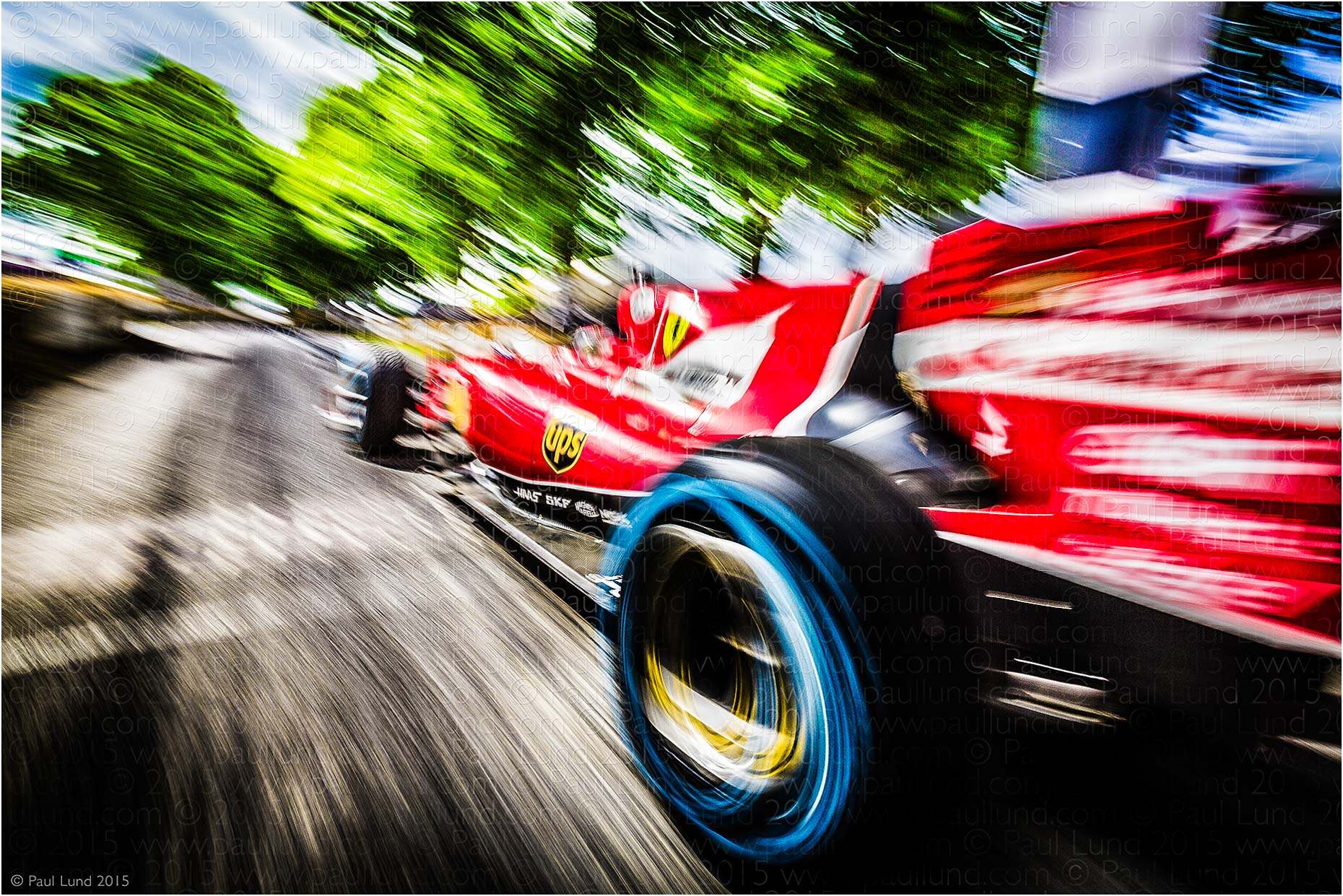 Ferrari F10 - Driver: Marc Gene at Goodwood Festival of Speed 2015. Photographer: Paul Lund