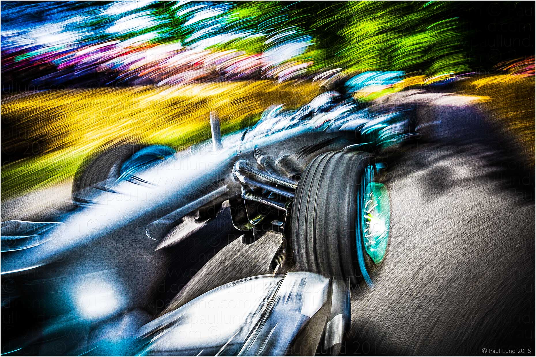 Mercedes MGP W04 at Goodwood Festival of Speed 2015. Photographer: Paul Lund