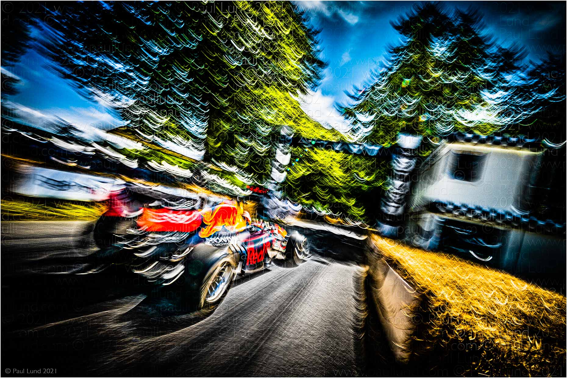 Red Bull Renault RB7 - Driver: Liam Lawson at Goodwood Festival of Speed 2021. Photographer: Paul Lund